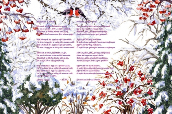 Elvonult a vihar - Metni