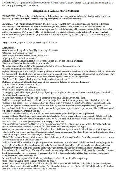 125 numaralı yorumum A