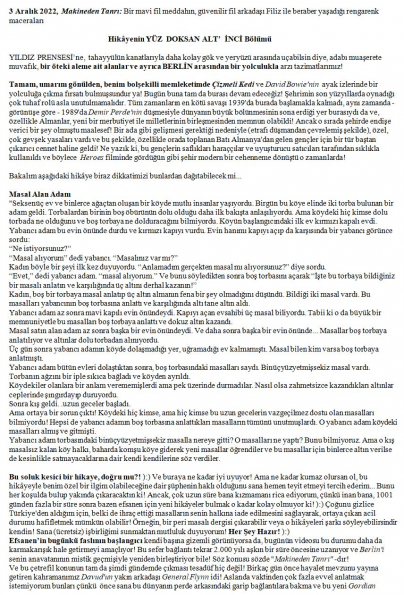 62 numaralı yorumum A