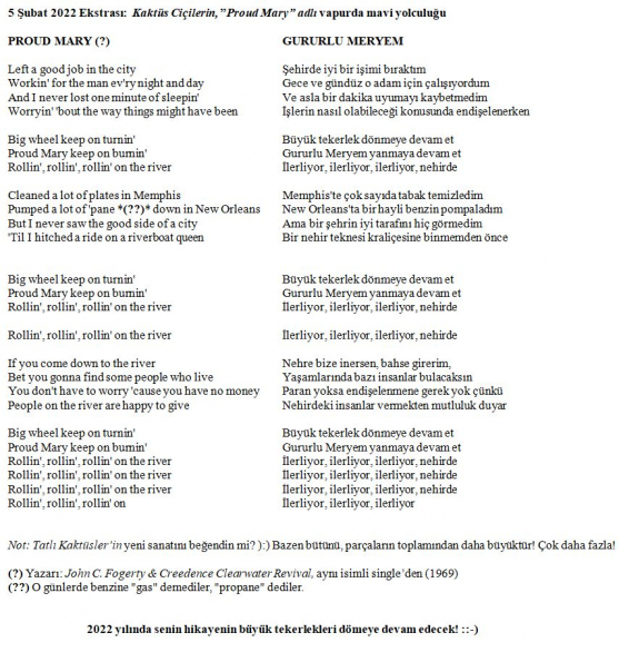 19 numaralı yorumum Ekstrası