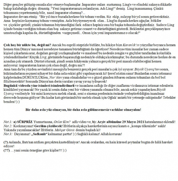 23 numaralı yorumum B