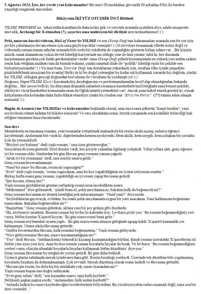 98 numaralı yorumum A