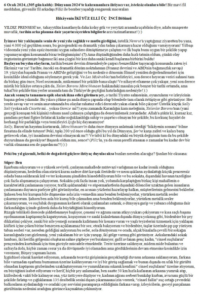 121 numaralı yorumum A