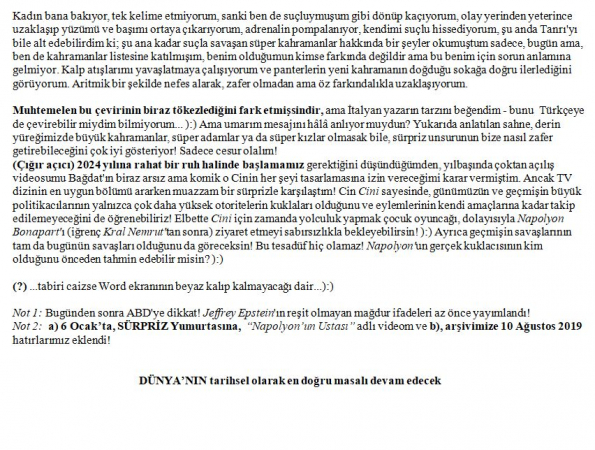 121 numaralı yorumum B