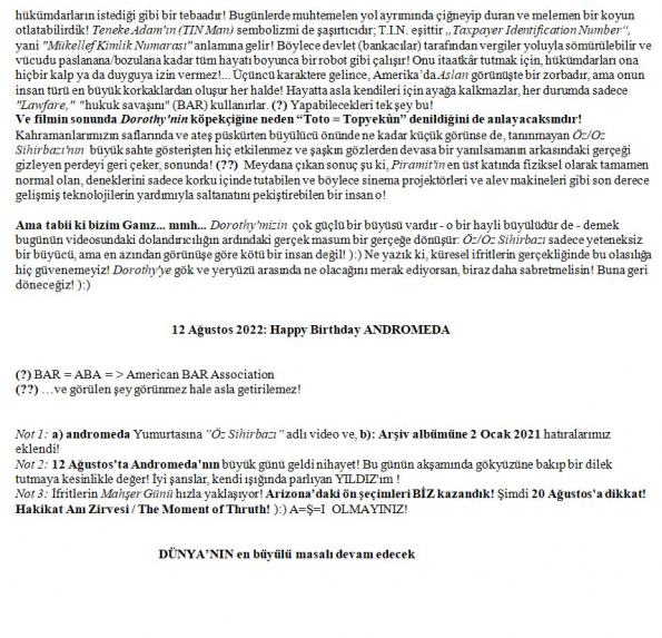 45 numaralı yorumum B