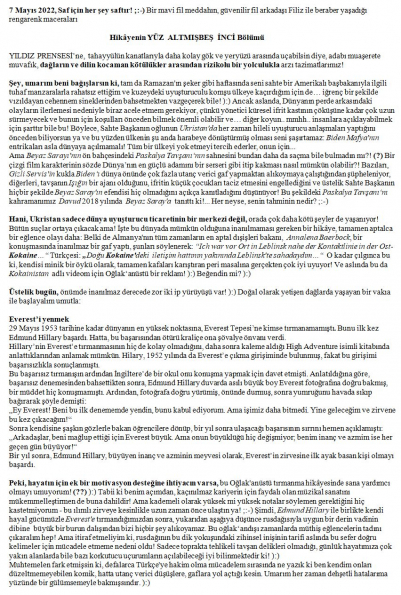 32 numaralı yorumum A