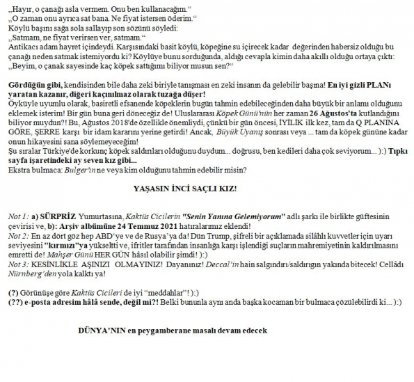 15 numaralı yorumum B