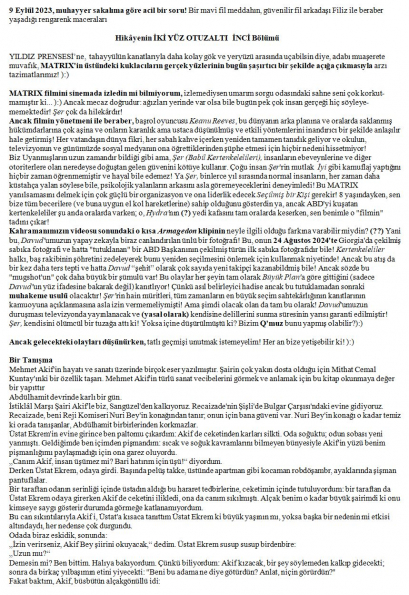 103 numaralı yorumum A