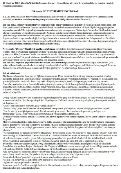 90 numaralı yorumum A