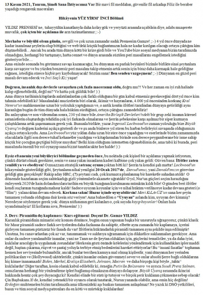 5 numaralı yorumum A