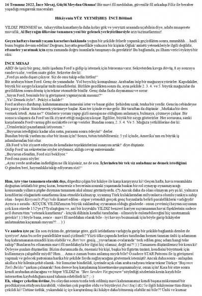 42 numaralı yorumum A