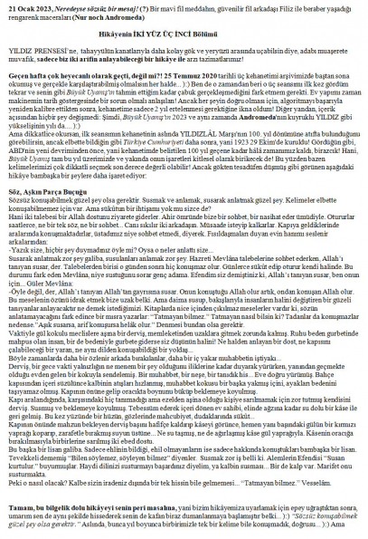 69 numaralı yorumum A