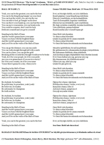 83 numaralı yorumum Extra