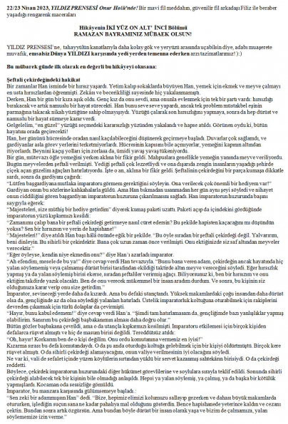 83 numaralı yorumum A