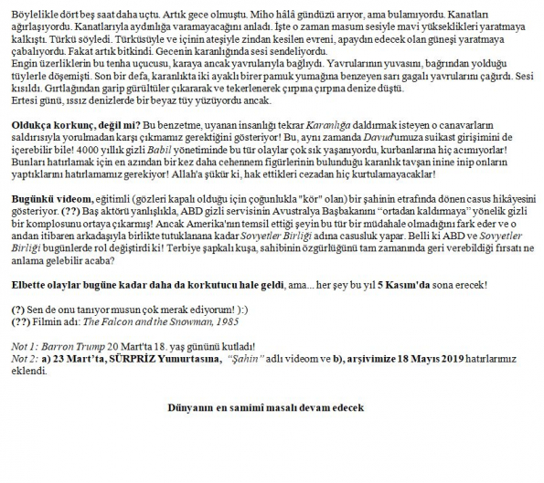 132 numaralı yorumum B