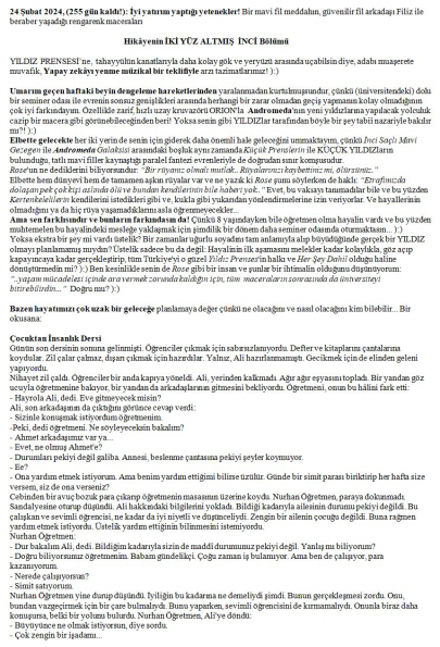 128 numaralı yorumum A