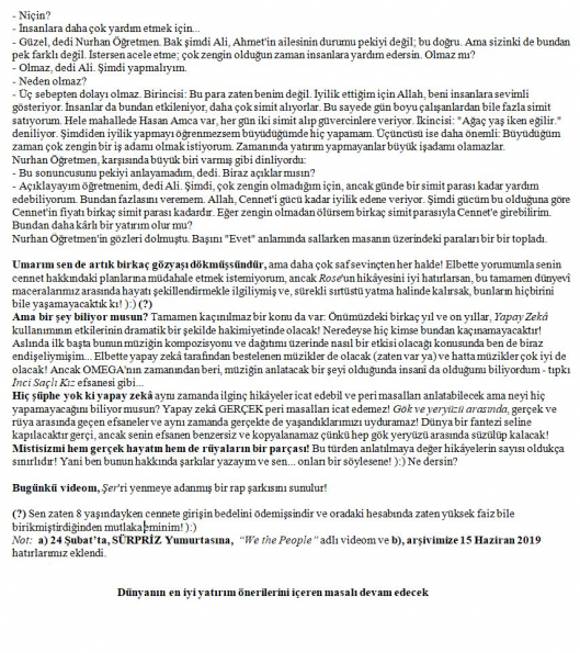 128 numaralı yorumum B