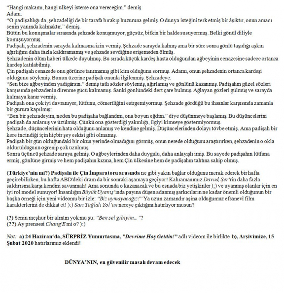 92 numaralı yorumum B