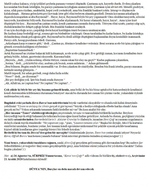 101 numaralı yorumum B