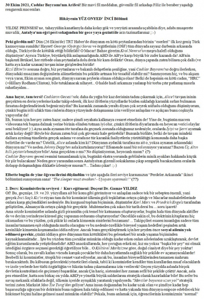 3 numaralı yorumum A