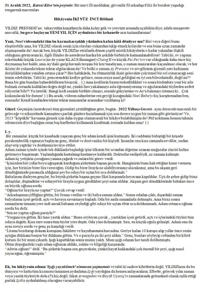 66 numaralı yorumum A