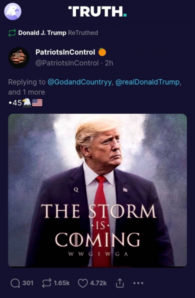 Trump - Storm Coming