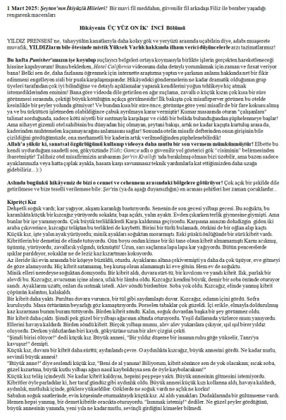 182 numaralı yorumum A