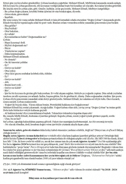 151 numaralı yorumum B