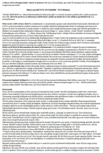 138 numaralı yorumum A