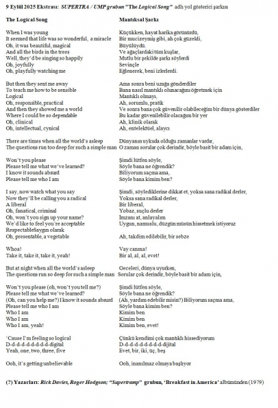 209 nolu yorumum Extrası