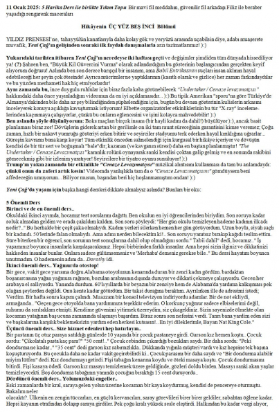 175 numaralı yorumum A