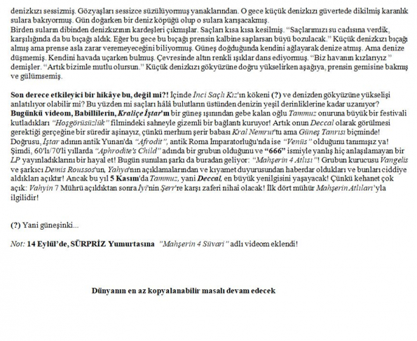 158 numaralı yorumum B