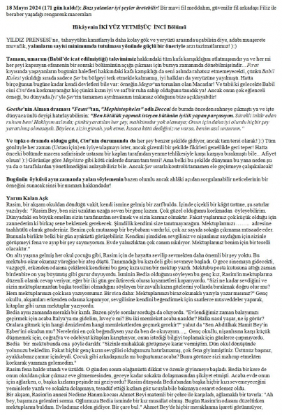 140 numaralı yorumum A