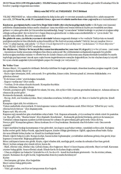 136 numaralı yorumum A