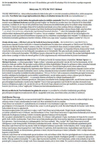 172 numaralı yorumum A