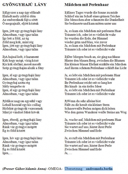 Mädchen mit Perlenhaar